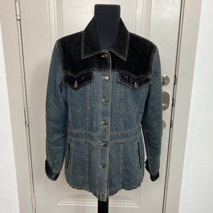 VTG ESPRIT DENIM JACKET JEAN  ESPIRIT Size Large